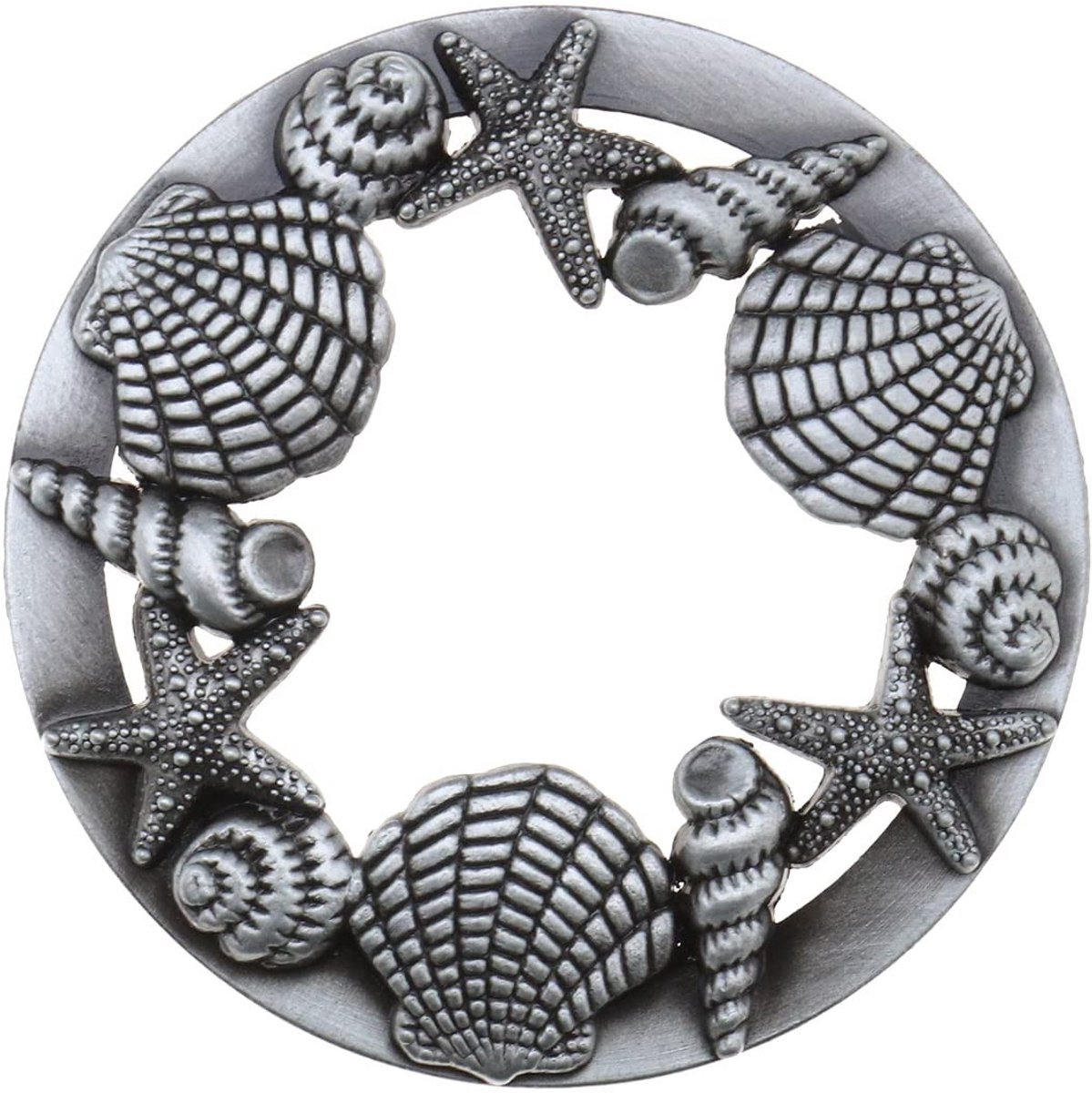 Dailygoody - Kaars Toppers - Antieke Zeester Patroon - Zilver - Kaars Deksels - Kaars Accessoires - Geschikt voor elke gelegenheid - Kleur: Zilver