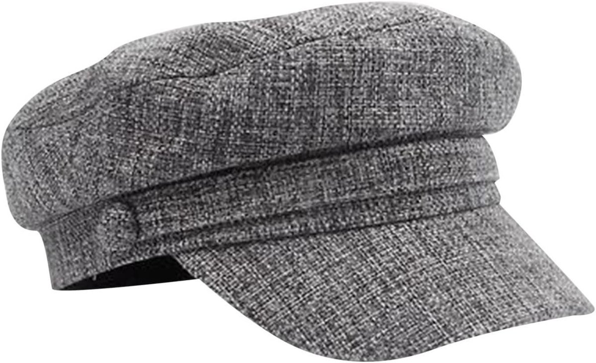 Dames Baret - Pet Hoed - Dagelijks Gebruik - Britse Stijl - One Size - Marineblauw