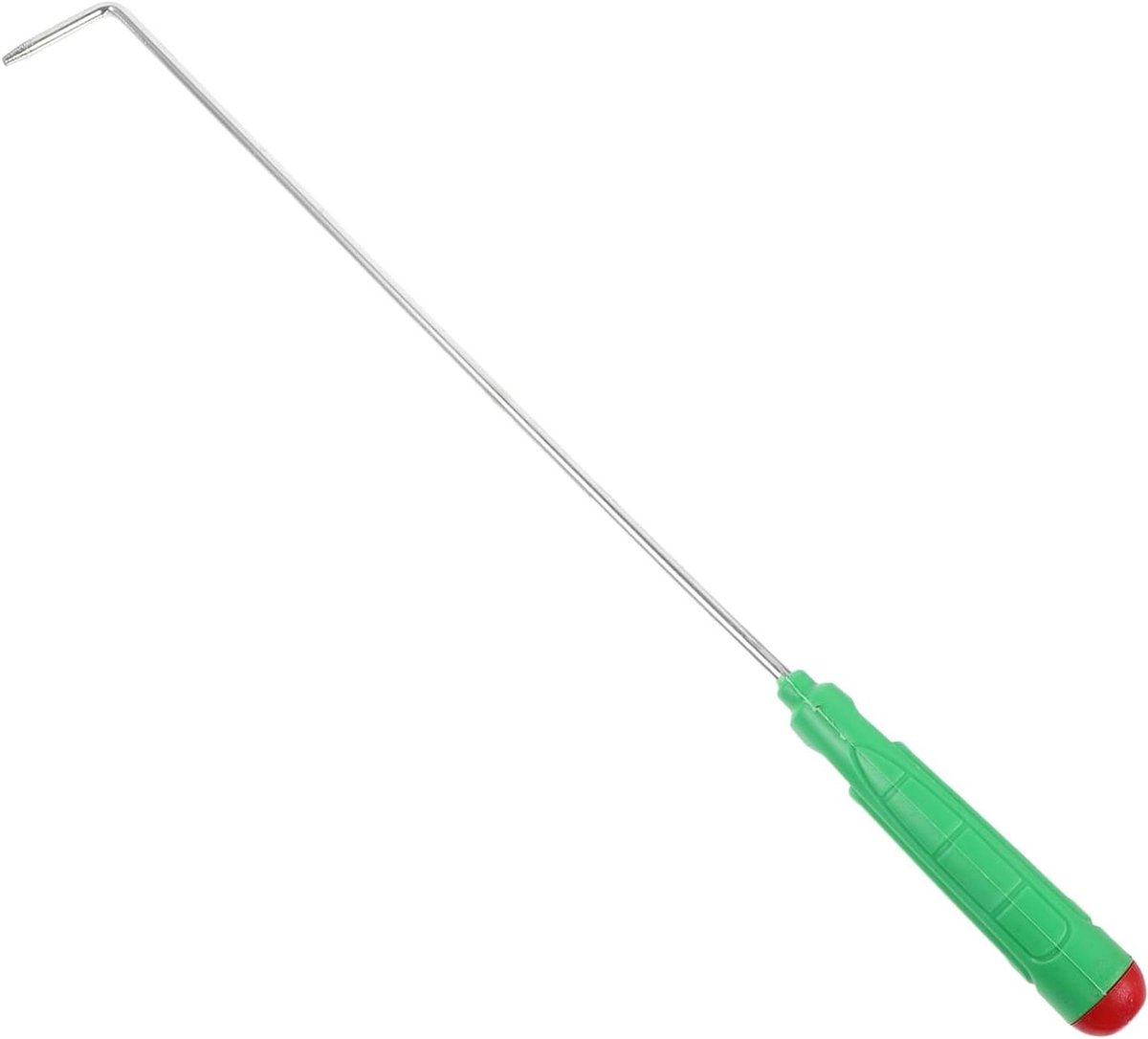 Vuur Pook - Haard Pook Barbecue Pook - Vuur Maken - Lange Handgreep - 43 cm - Zwart