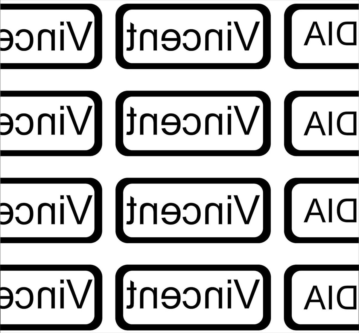 INDIGOS UG® Naamstickers UltraMini - 15x6 mm - gepersonaliseerde zelfklevende etiketten - 182-364 stuks voor kinderen, school, KITA, kleuterschool - pennen, etui, linialen - individuele opdruk