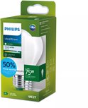 Philips UltraEfficient LED-lamp verpakking, koel wit 4000K, 50.000 uur, 50% meer besparing.