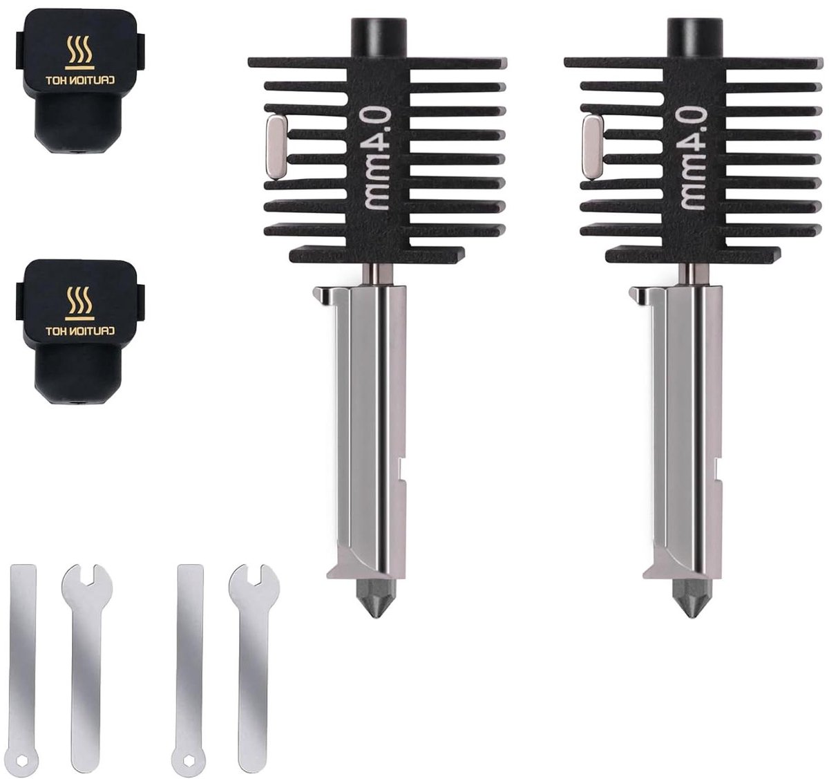 Hotend Kit - 3D Printerkop - Verbeterde Prints - Verwisselbaar Mondstuk - 04 mm