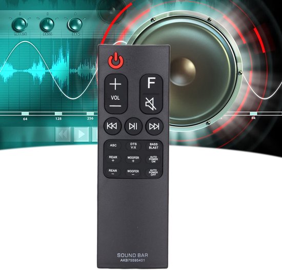 Allecto - afstandsbediening voor LG SK5Y SK5R Soundbar - Eenvoudig in gebruik van Allecto — afbeelding 4