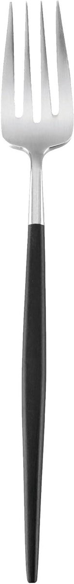 Visvork - Visbestek - Visgerechten - Zachte grip - 20 cm - Zwart