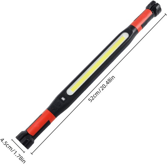 Magnetische werklamp, werklamp voor onder de motorkap, accessoirestrip voor huishoudelijke verlichting, oplaadbare LED-werklamp, mechanische motorkapverlichting, Geschikt Geschikt monteurs/autoreparatie/garages. van Merkloos — afbeelding 3