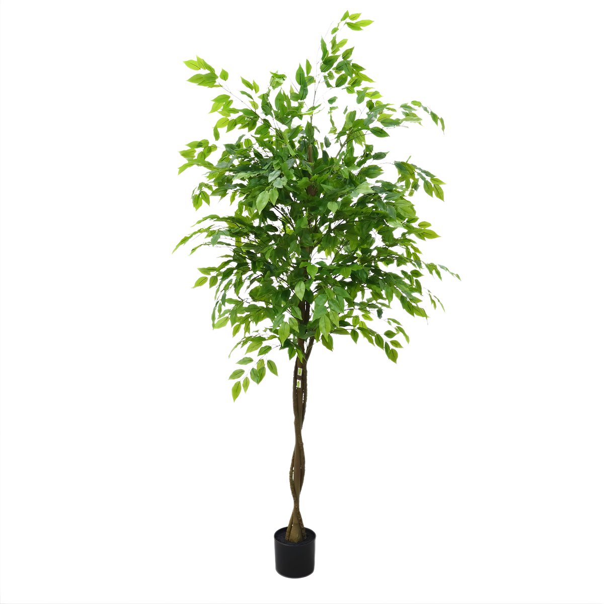 Kunstmatige Ficus Boom 180 cm - Grote Kunstplant met Pot - Voor Woonkamer, Foyer & Kantoor