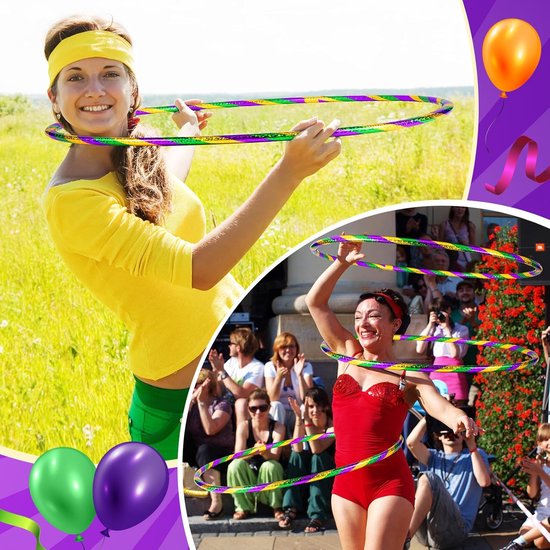 Hula Hoop for Children, 8-Piece Hula Hoop for Hula Hoop for Children, 8-Piece Hula Hoop for