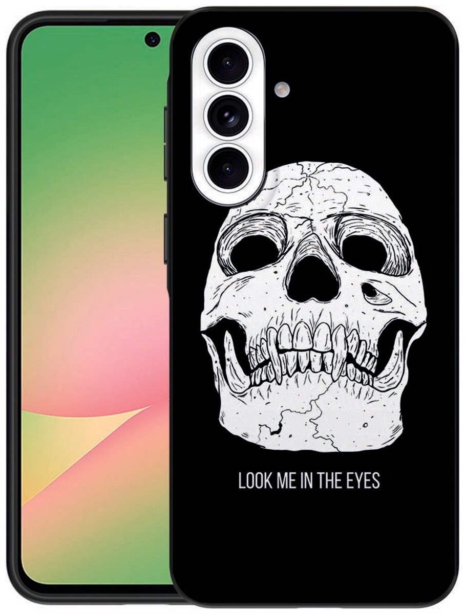 TPU Hoesje Skull Eyes Samsung Galaxy A57