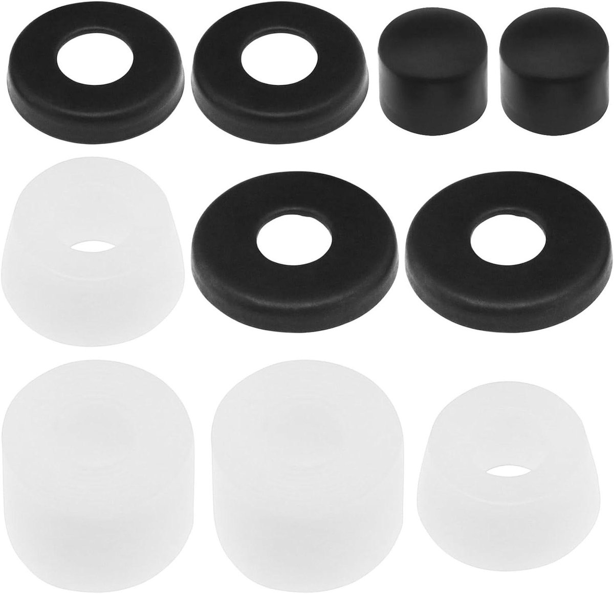 Skateboard Bussen Set Wiel Rubber Truck Reparatie Schokabsorberend PU Materiaal 10 Stuks