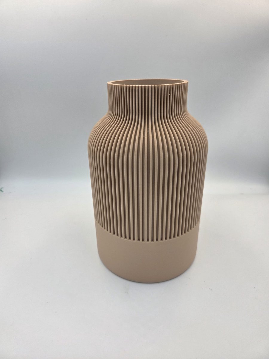 Vaas - 3D - 22cm - Dessert tan 11401
