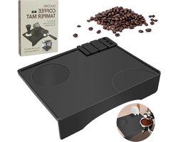 Tampermat met Tafelrandbescherming van Silicoon voor Koffie en Espresso, Antislip en Duurzaam