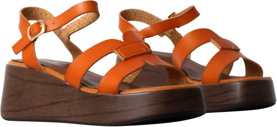 Hoge sandalen met bandjes van R and BE