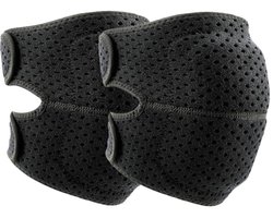 Kniebeschermers voor Sport & Dans - Zachte Padding & Verstelbare Banden - Unisex voor Volleybal, Worstelen & Werk- Zwart - S