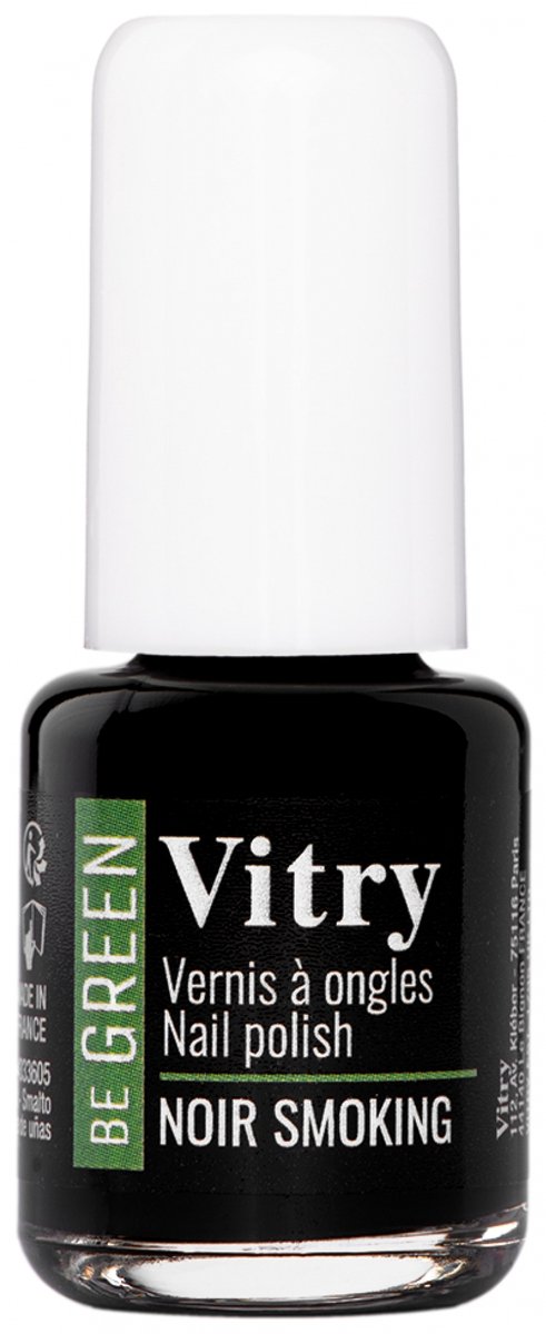 Vitry Be Green Nagellak 6 ml (Kleur : Zwarte smoking)