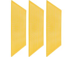 3pcs Plastic Bee Queen Protect Excluder Trapping Grid Net Tool - Beekeeping Separated Bee Queen Board - Praktisch voor Bijentelers - Slimme Keuze voor Netjes Onderhouden