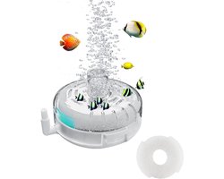 Compact Mini Aquarium Filter met Filterpads en Filterstenen voor Thuisaquarium - Efficiënte Waterzuivering en Geluidsarme Filtratie