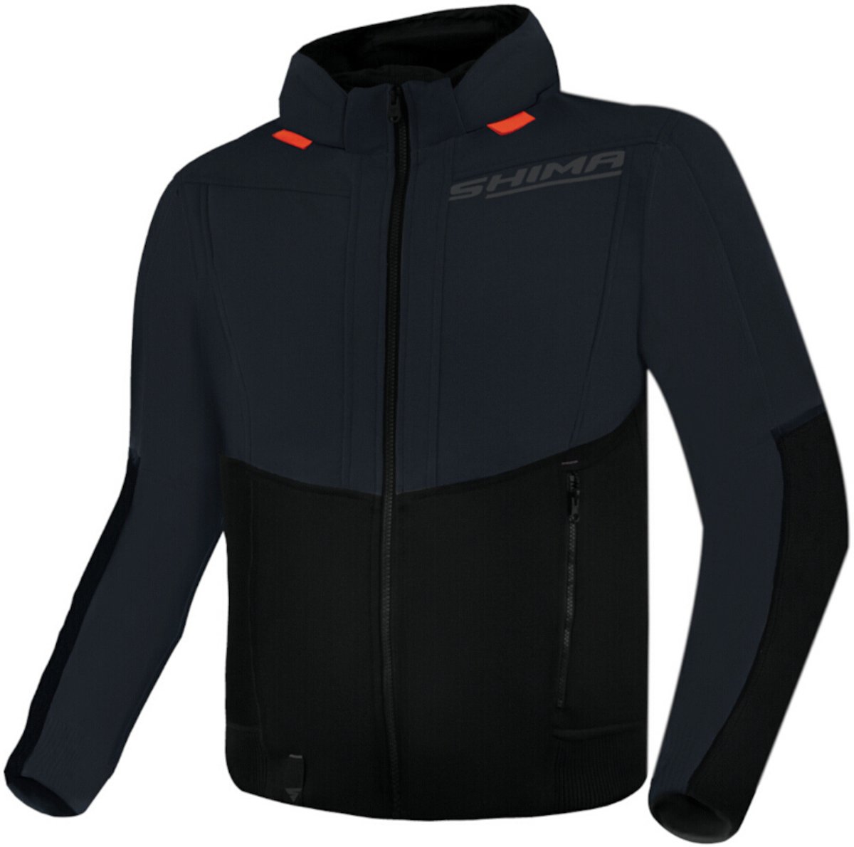 SHIMA Daybreaker Grijs Zwart Motor Zip Hoodie - Jas