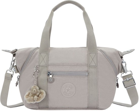 kipling Sac à main Sac à épaule bandoulière Basic Eyes Wide Open Art Mini Handbag Grey Gris