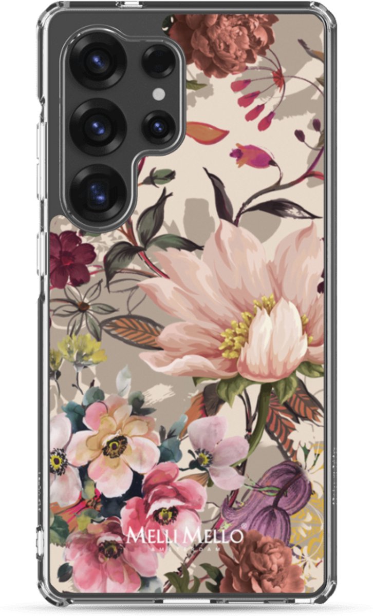 Melli Mello Telefoonhoesje Vintage Palm (Soft case) - Samsung Galaxy S25 Ultra