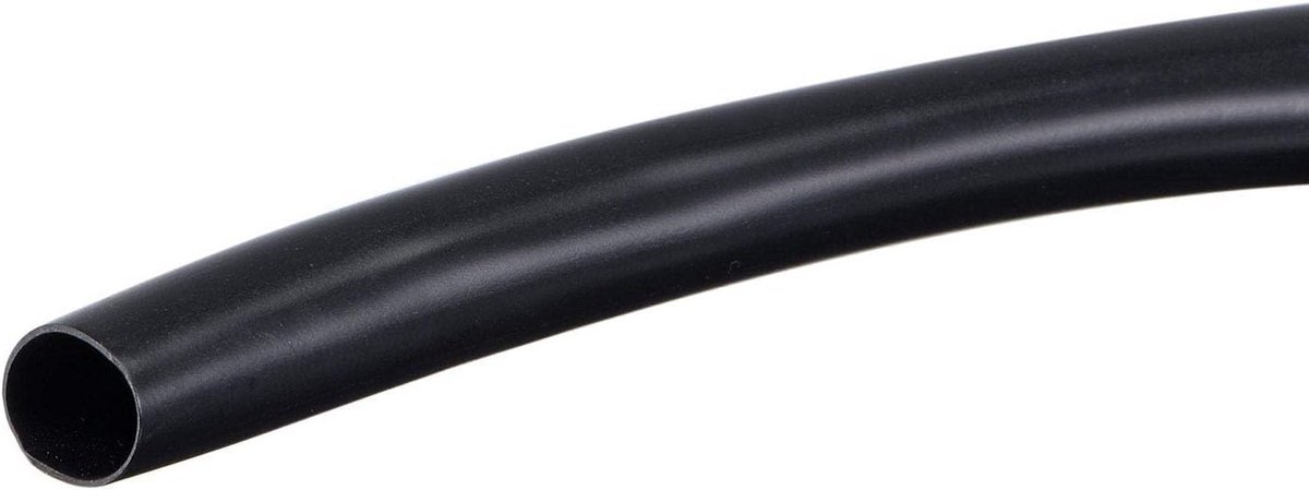 Duurzame PVC buis voor draadbescherming, 10mm ID en 11mm OD, 3 meter lengte, zwart, ideaal voor kabels en bedrading