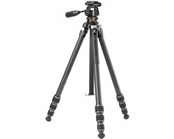 Reisstatief Carbon - Fotostatief Telescoop - Natuurfotografie - Lichtgewicht & Draagbaar - 159 cm - Koolstof
