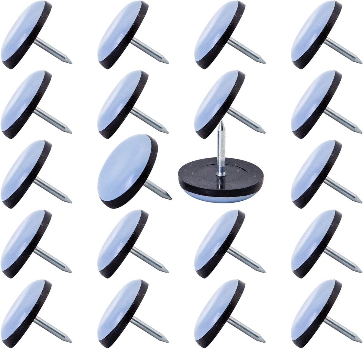 Meubelschuivers Teflon - Glijders Pads - Vloer Beschermen - Zonder Lawaai Bewegen - 22 mm 20 Stuks - Niet gespecificeerd