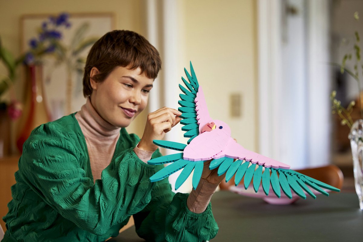 LEGO Art De Faunacollectie Kleurrijke papegaaien - 31211 — afbeelding 20