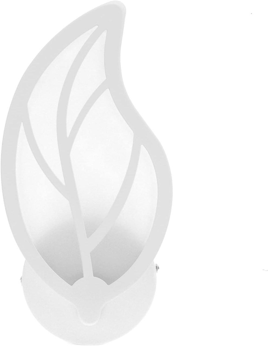 Wandlamp Bladvorm - Decoratieve Lamp Muur - Sfeerverlichting Creëren - Uniek Bladvormig Design - 25x12x10cm - default