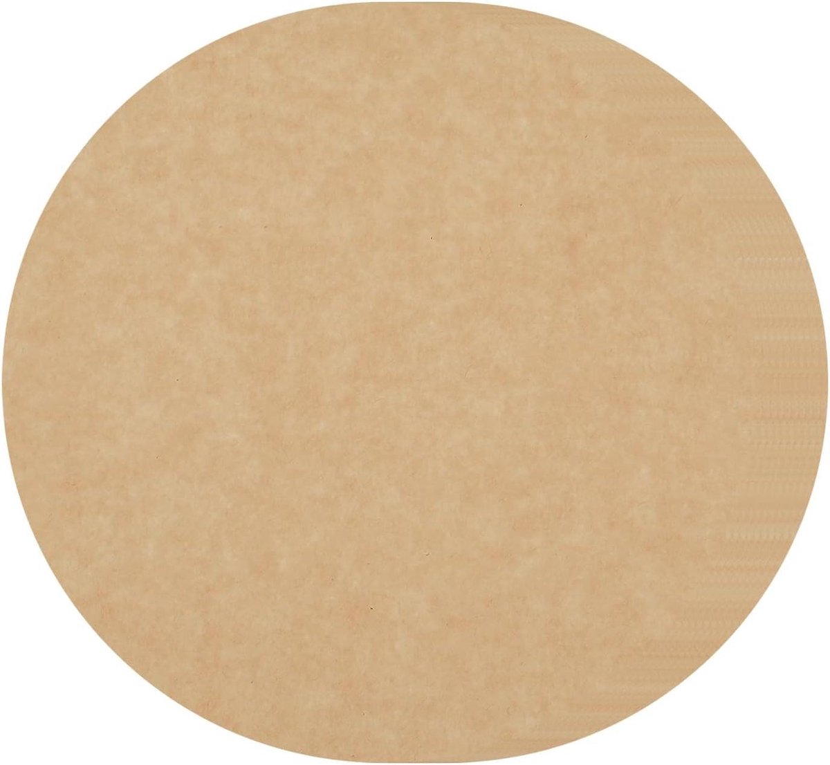 Bakpapier Rond - Parchment Vellen - Voorkom Aanbakken - Voorgesneden - 27 cm - Houtkleur
