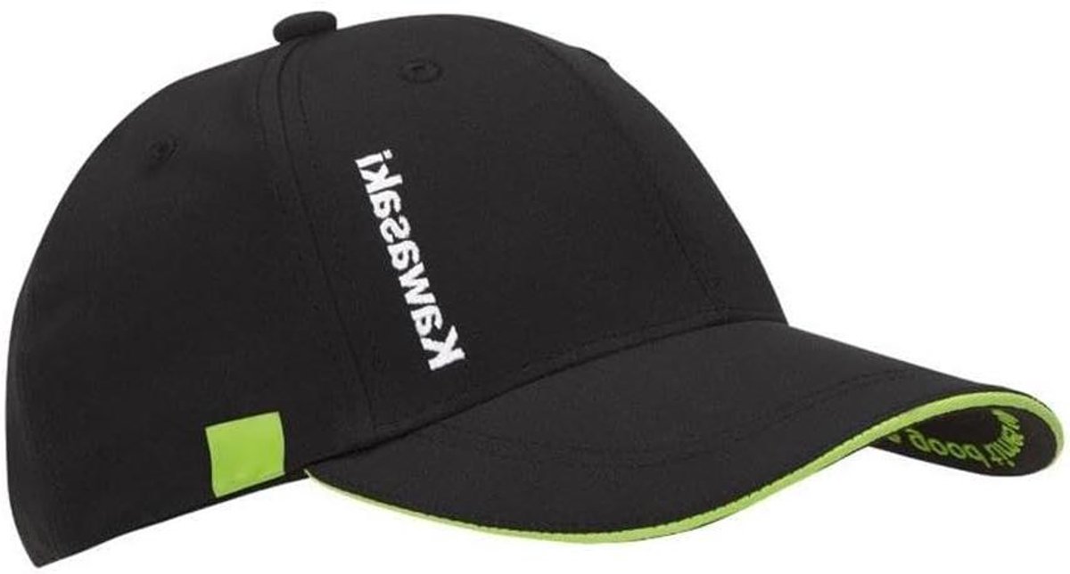 Sports Cap - Base Cap Pet - Bescherming tegen zon - Verstelbare band - 100 g - Zwart Groen