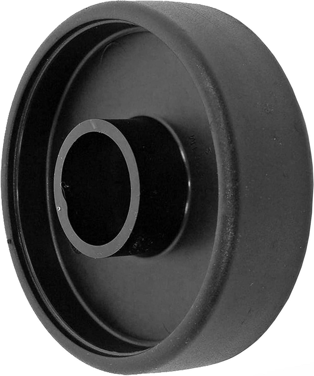 Stofzuigerwiel - Achterwiel - Stofzuiger Reparatie - Premium Kwaliteit - 20 Centimeter - Zwart