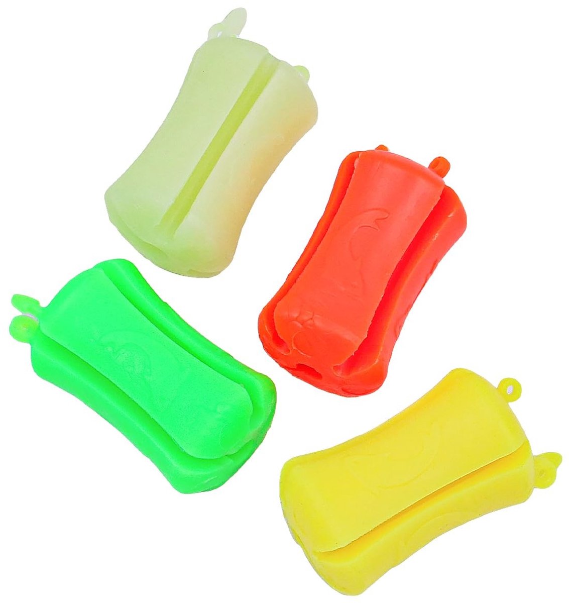 ONF3 - Hengel Clip - Rubber Hengel Binding Clip - Draagbaar en Herbruikbaar - Vissen Accessoires - Voor de Visser - 4 Stuks