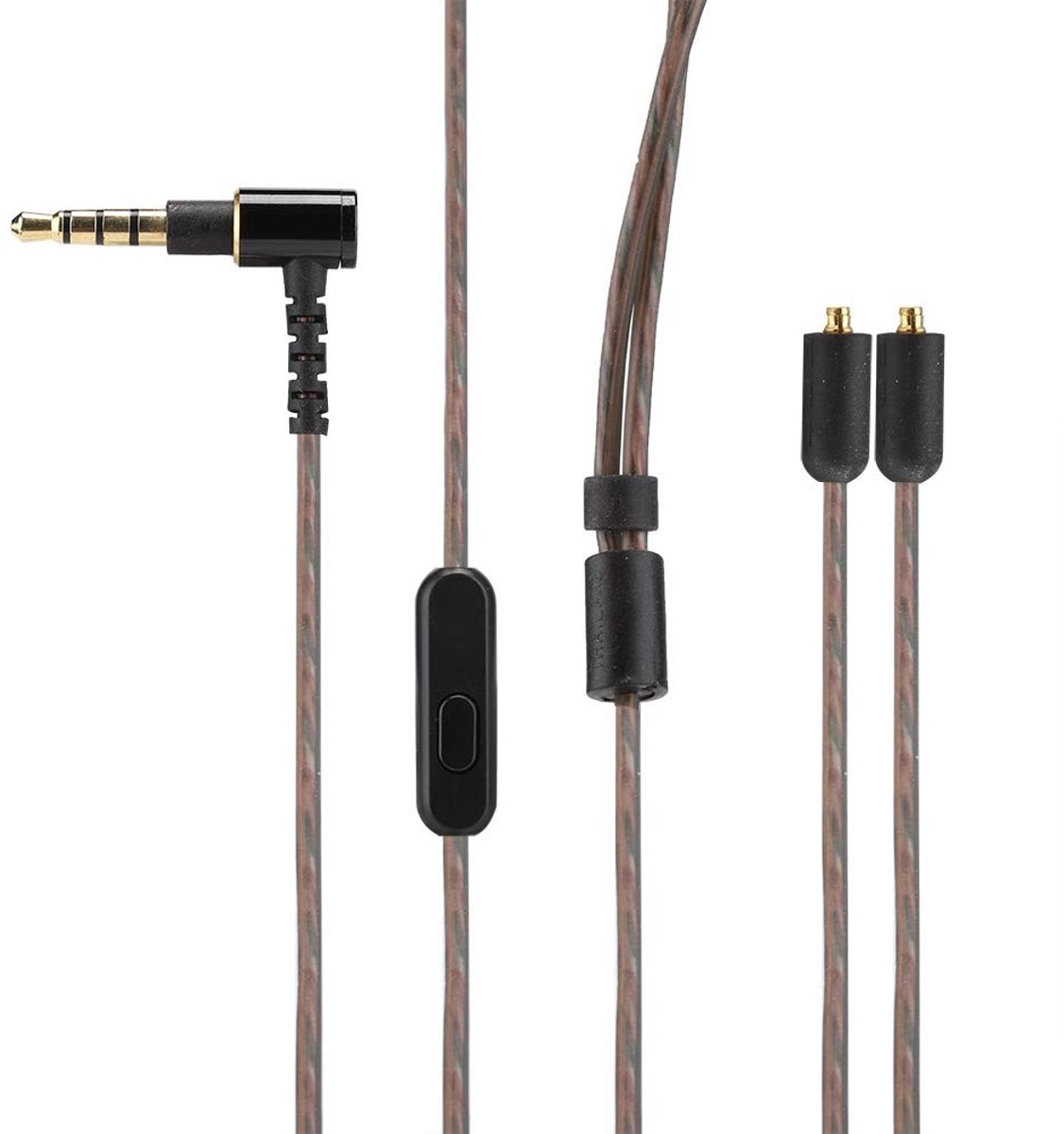 aladdien - Hoofdtelefoonkabel - Upgrade audio-vervangingskabel - Zwart - 3,5 mm aansluiting - Geschikt voor Sony XBA-modellen