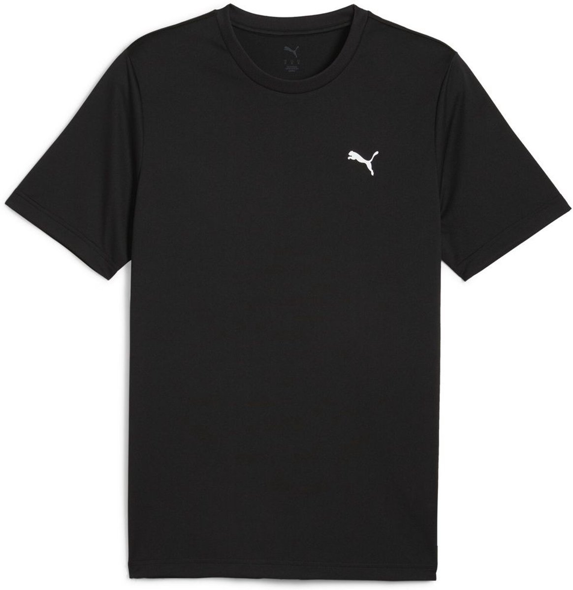 Puma Shirt ESS Small Logo Poly Tee 682542 Puma -L Zwart