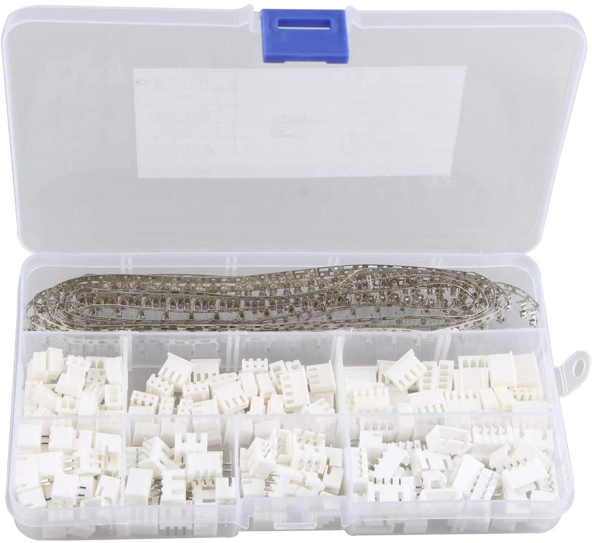 Golden crown - JST-XH Connectors Kit - 460PCS - Ideaal voor elektronica - 2.54mm - Crimp connectoren - Vervangingsset voor pin headers - Geschikt voor