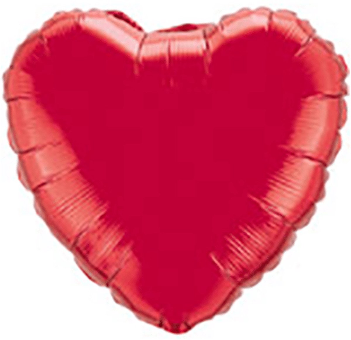 Folieballon hart rood 80 cm - 2 stuks (32 inch)
