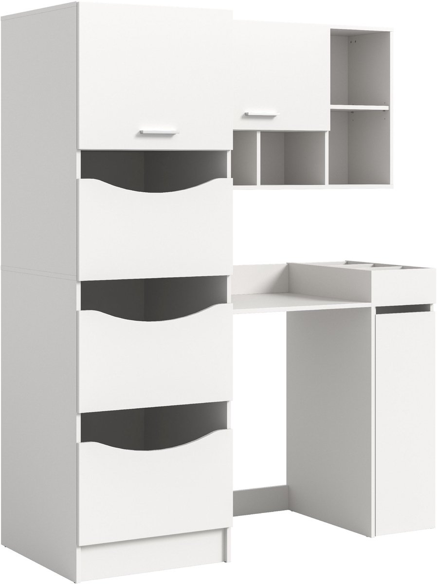 xonox.home Free wasmachine-ombouwset (B/H/D: 145x195x62 cm) in wit imitatie