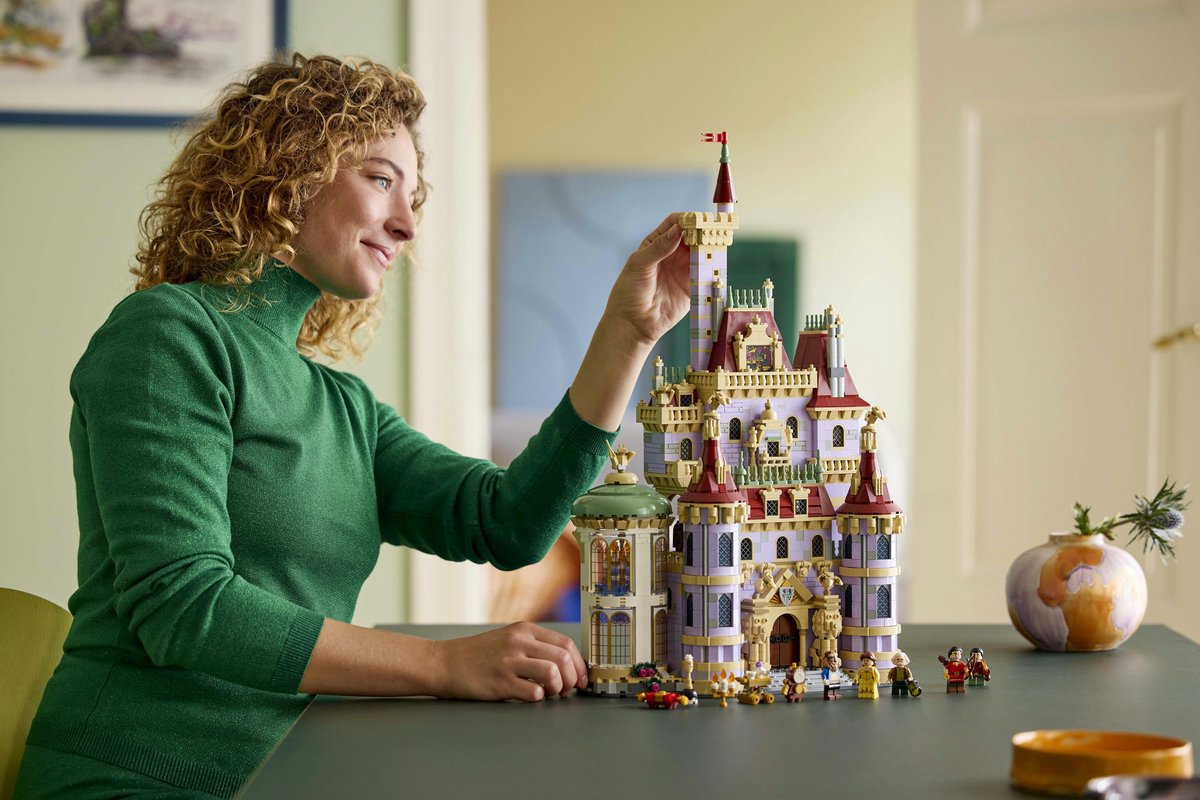 LEGO ǀ Disney Princess Belle en het Beest Kasteel Bouwpakket - 43263 – foto 7