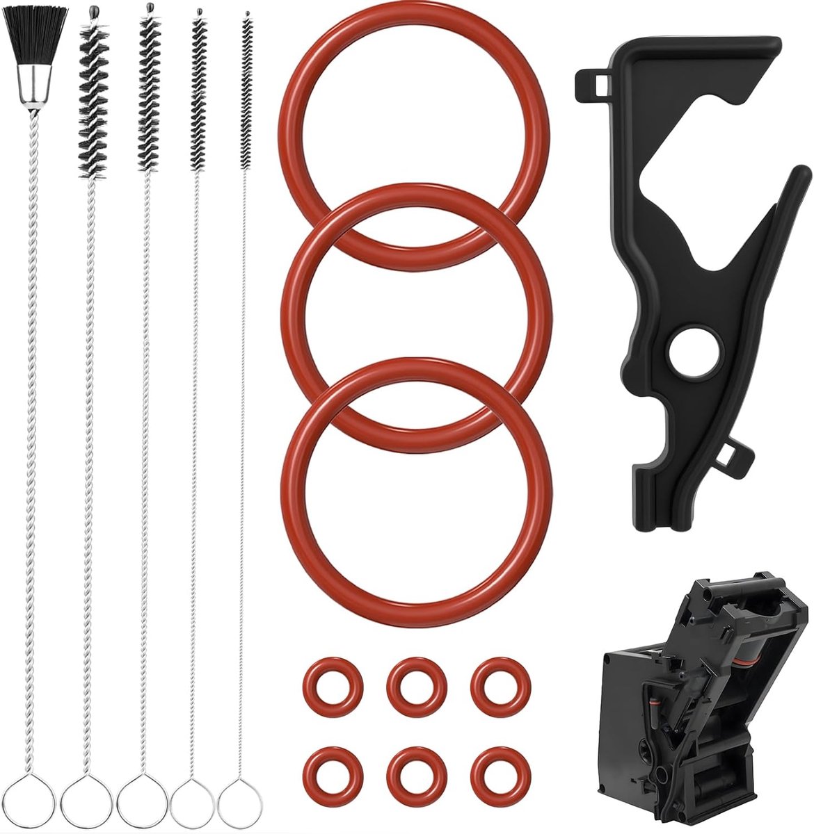 Sealing Rings Onderhoudsset voor Siemens EQ5/6/7/8 - Onderhoudsset met 9 O-Ringen - Afdichtingen voor Koffiezetapparaat - Compatibel met Siemens EQ5, EQ6, EQ7, EQ8, Bosch Vero, Neff, Gaggenau