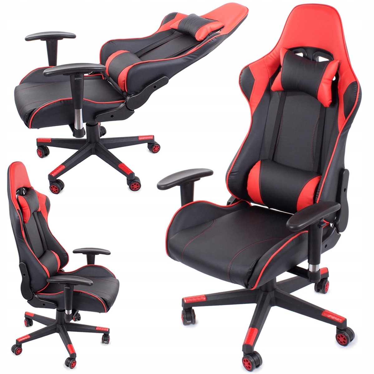 Hangzhou A Link Star Technology 6125 - Gamestoel - Rood - Kubevorm - 2D Armleuningen