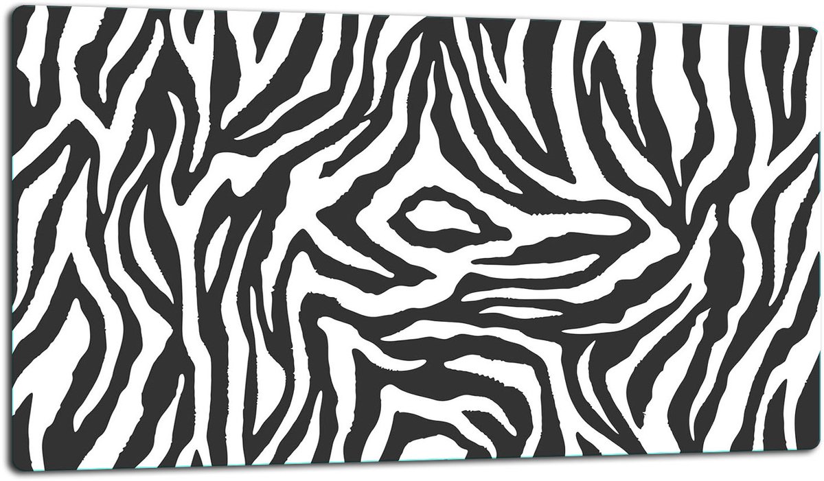 TMK ArtDeko - Snijplank - Glas - 52x30cm - Zebra