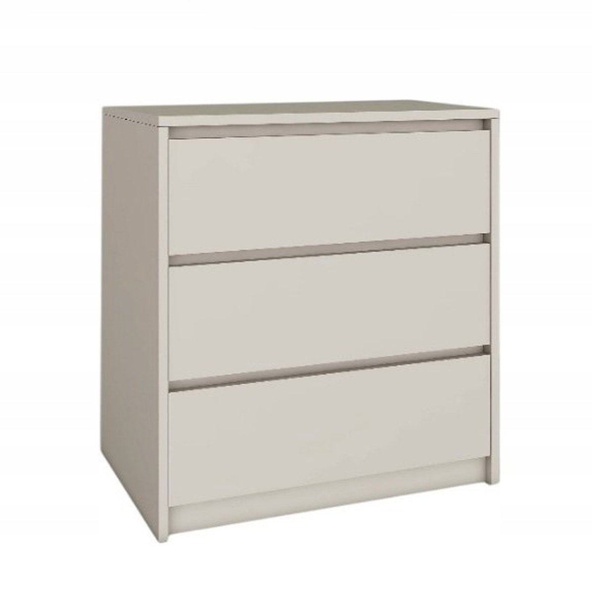 Fernika - Moderne Ladenkast - Kasjmier - 70x75,2x43cm - Zonder Handgrepen