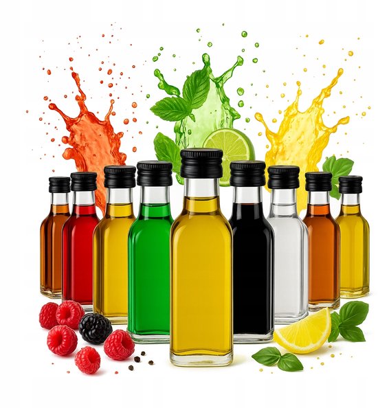 Bimberek Marasca - Glazen Fles - 20ml - Aluminium Doppen - Geschikt voor Likeuren van Bimberek Marasca — afbeelding 3