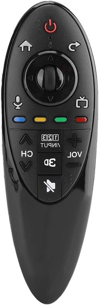 Zwarte Universele Afstandsbediening voor LG TV's - Compatibel met LCD, LED en Smart TV Modellen