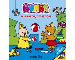 Bumba kartonboek met flapjes - Ik ruim op, dat is top!