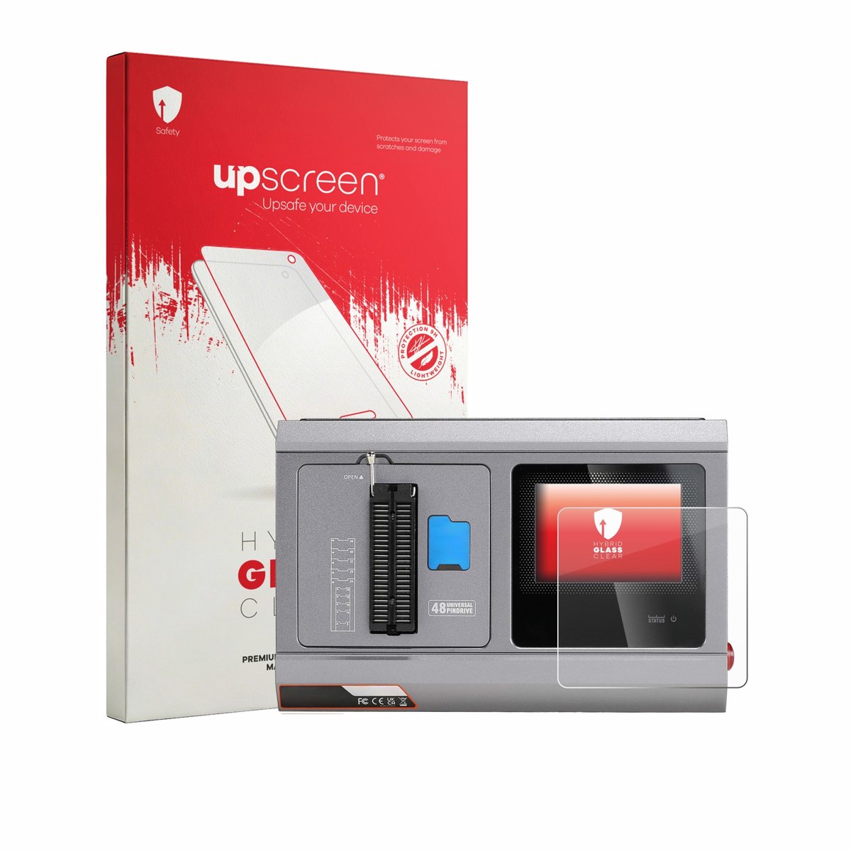upscreen - Screenprotector voor Xhorse Multi-Prog - Folie Beschermfolie Beschermglas transparant
