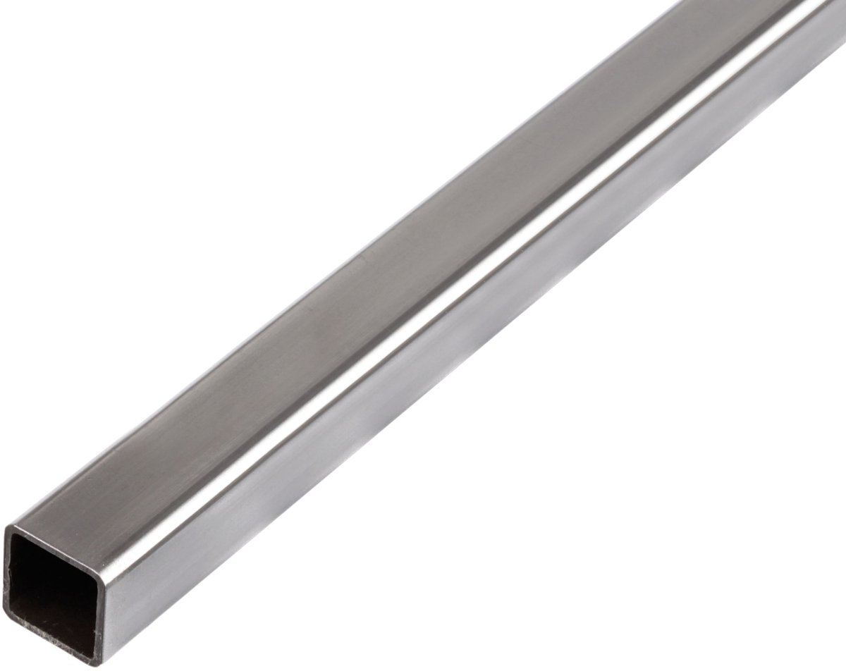 Alberts 423773 vierkante buis | staal | 1000 x 20 x 20 mm | set van 3