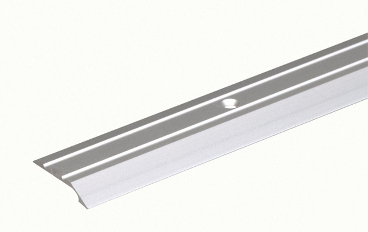 Alberts 490508 egalisatieprofiel | geboord | aluminium, rvs-kleurig geanodiseerd | 900 x 30 mm