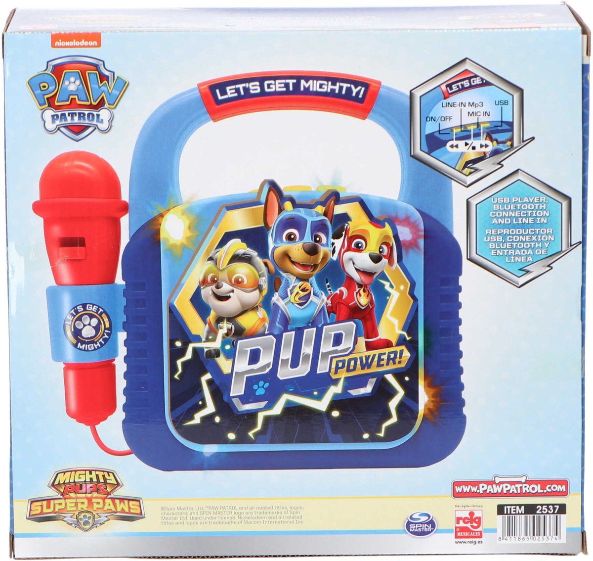 Paw Patrol Bluetooth Luidspreker met Microfoon — cadeau in Spellen & Speelgoed - foto 2