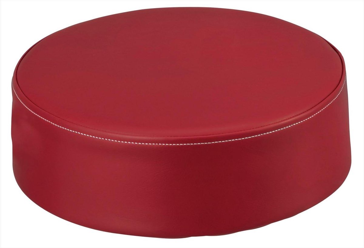 Drumkruk Zitting - Drumstoel Onderdeel - Drummen - Ronde Vorm - 15 inch - Rood